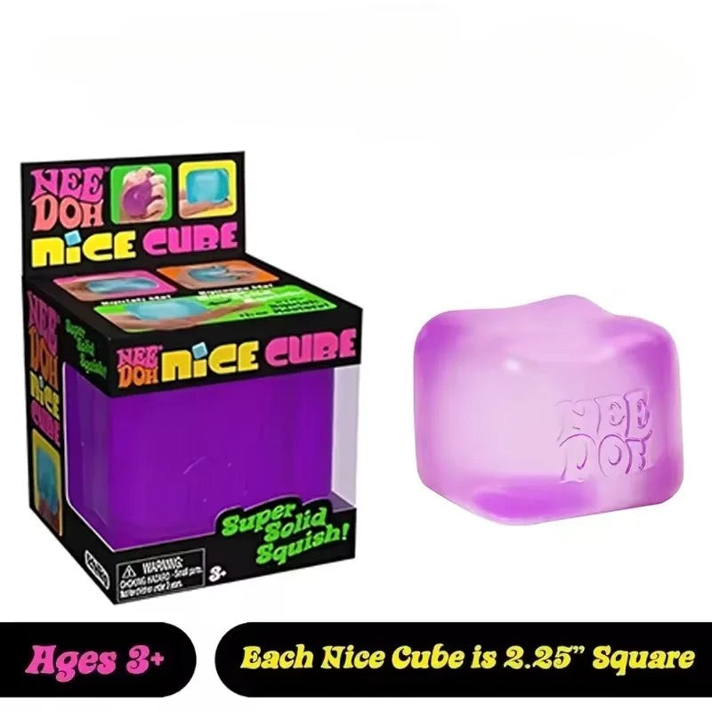 2026 hot Schylling Needoh Nice Cube, Sensory Toys, Anti-Stress Blocks, Stress Re