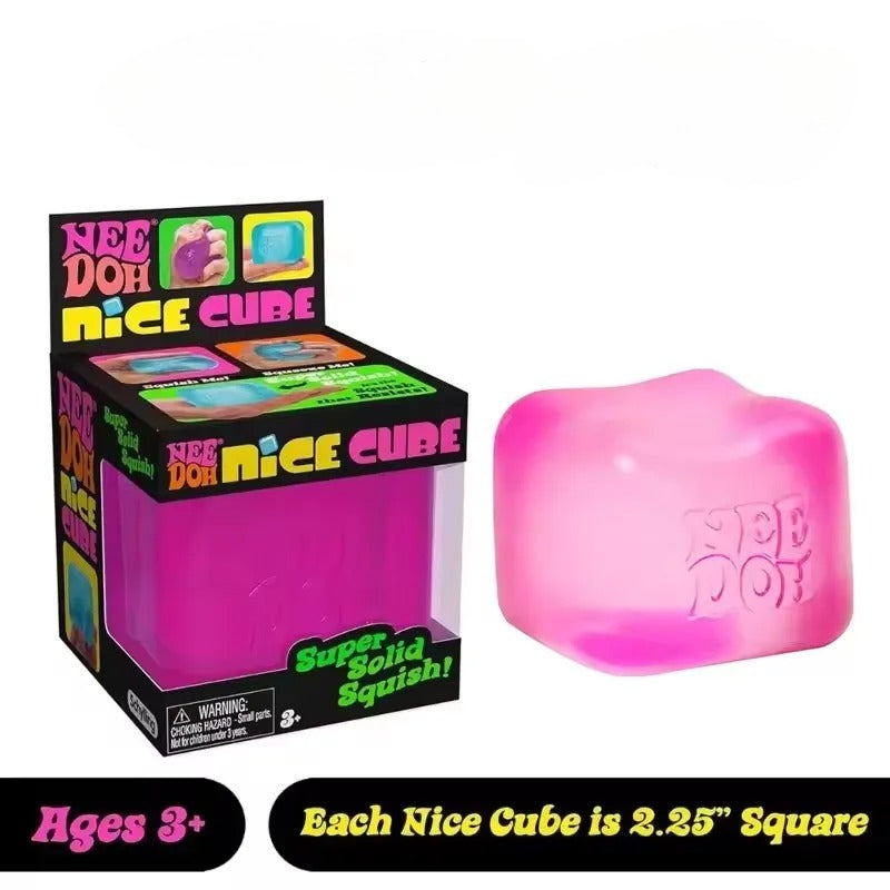 2026 hot Schylling Needoh Nice Cube, Sensory Toys, Anti-Stress Blocks, Stress Re