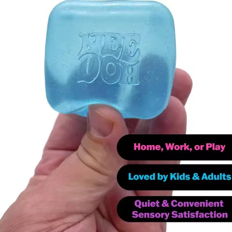 2026 hot Schylling Needoh Nice Cube, Sensory Toys, Anti-Stress Blocks, Stress Re