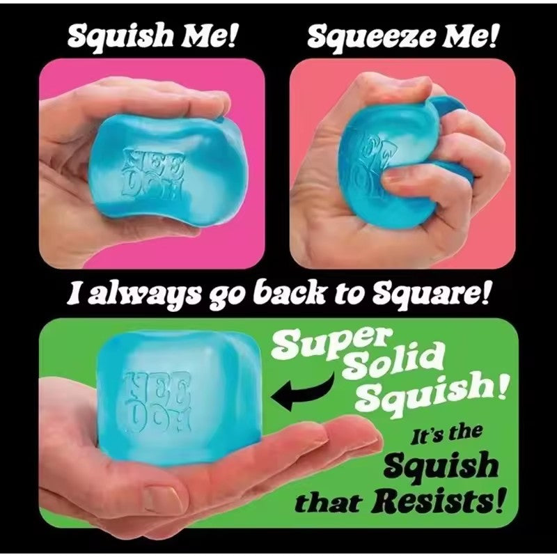 2026 hot Schylling Needoh Nice Cube, Sensory Toys, Anti-Stress Blocks, Stress Re